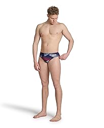 ARENA Men’s Swim Brief Halftone Team Print