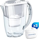AQUAPHOR Amethyst Fridge Water Filter Jug with 3 Maxfor+ Cartridges 2.8 L view 2