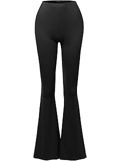 tall flared trousers