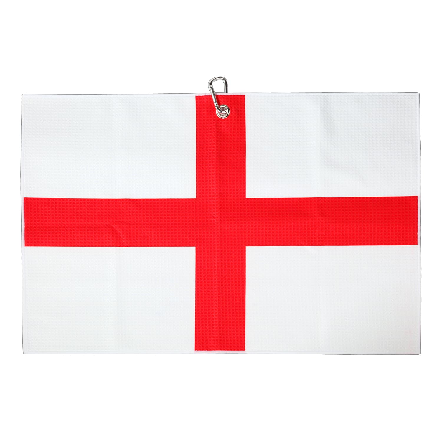 SHABIER United Kingdom Golf Towel Golf Microfiber Waffle Pattern Golf Towel (St George's Cross)