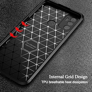 BRAND SET Cover per Oppo A53/A32 2020 Ultrasottile Silicone Protettiva Cover in Fibra di Carbonio Soft Rubber Custodia… - immagine 7