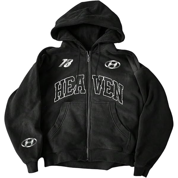 Amazon.com: SOLY HUX Men's Graphic Zip Up Hoodies Sweatshirt