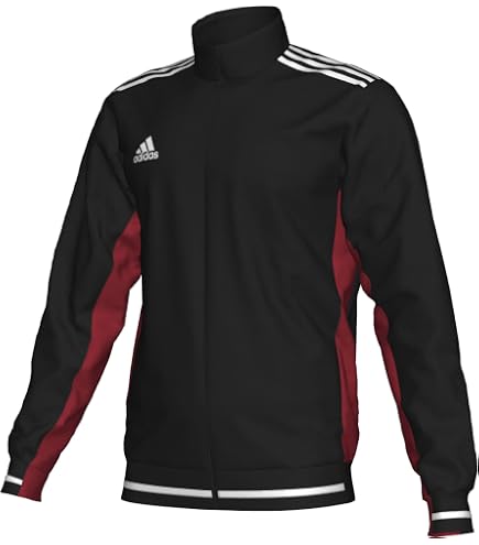 adidas Mens CHILE20 TT Track Jacket Jacket BLACK Size S at Amazon