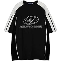 Aelfric Eden Mens Racing Tee Vintage Oversize Shirts Summer