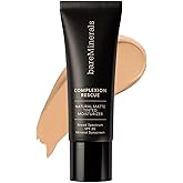 bareMinerals Complexion Rescue Natural Matte Tinted Moisturizer for Face with SPF 30, Tinted Mineral Sunscreen, Sheer-to-Light Coverage, for Oily Skin, Multi-tasking Skincare Infused Makeup