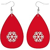 Zokola Snowflake Leather Earrings