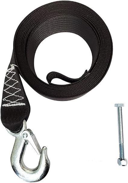 Cinghia Sostituzione Verricello Rod Saver WS16S - Poliestere Con Moschettone - Foto 6