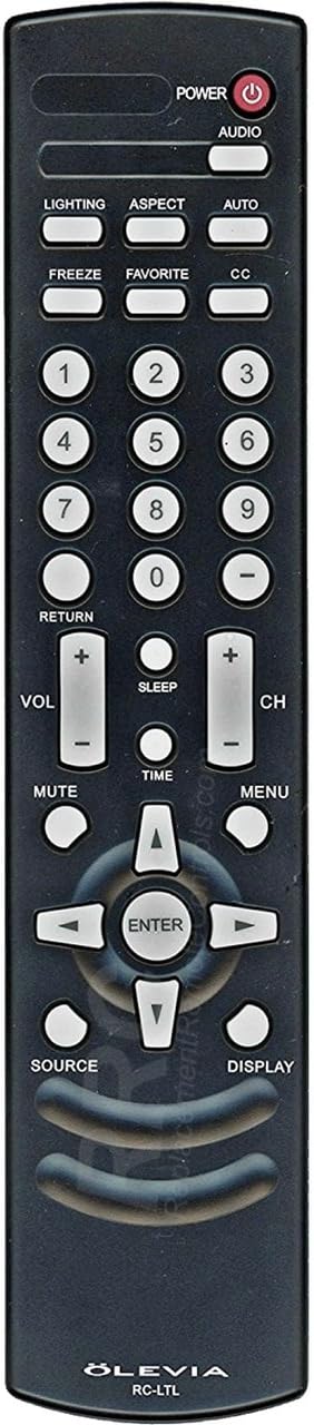 Original Olevia RC-LTL LCD TV Remote Control for 219H 226T 226V 227V 232S 232V 237T 237V 242V 247T
