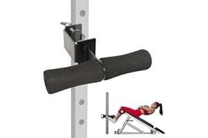 Nordic Hamstring Curl Squat Rack Attachment: Leg & Ab Workout for Power Rack Nordic Hamstring Curl, Sit-ups, Bulgarian Split 