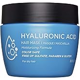 Luseta Hyaluronic Acid Intense Moisture Hair Mask Hydrate Dry Hair Enhance manageability for Men & Women 16.9oz