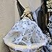 DAZONGE Fake Spider Web (32 Extra Spiders) for DIY Halloween Decorations Indoor/Outdoor