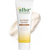 Alba Botanica Sunless Tanner Lotion 4 Oz