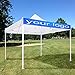 Yescom 10' x 10' EZ Pop Up Canopy Top Replacement Instant Patio Pavilion Gazebo Sunshade Tent Oxford Cover White