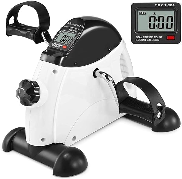 PEDAL EXERCISER UNDER DESK EXERCISE BIKE FOR LEG AND ARM CYCLING AND RECOVERY EXERCISE