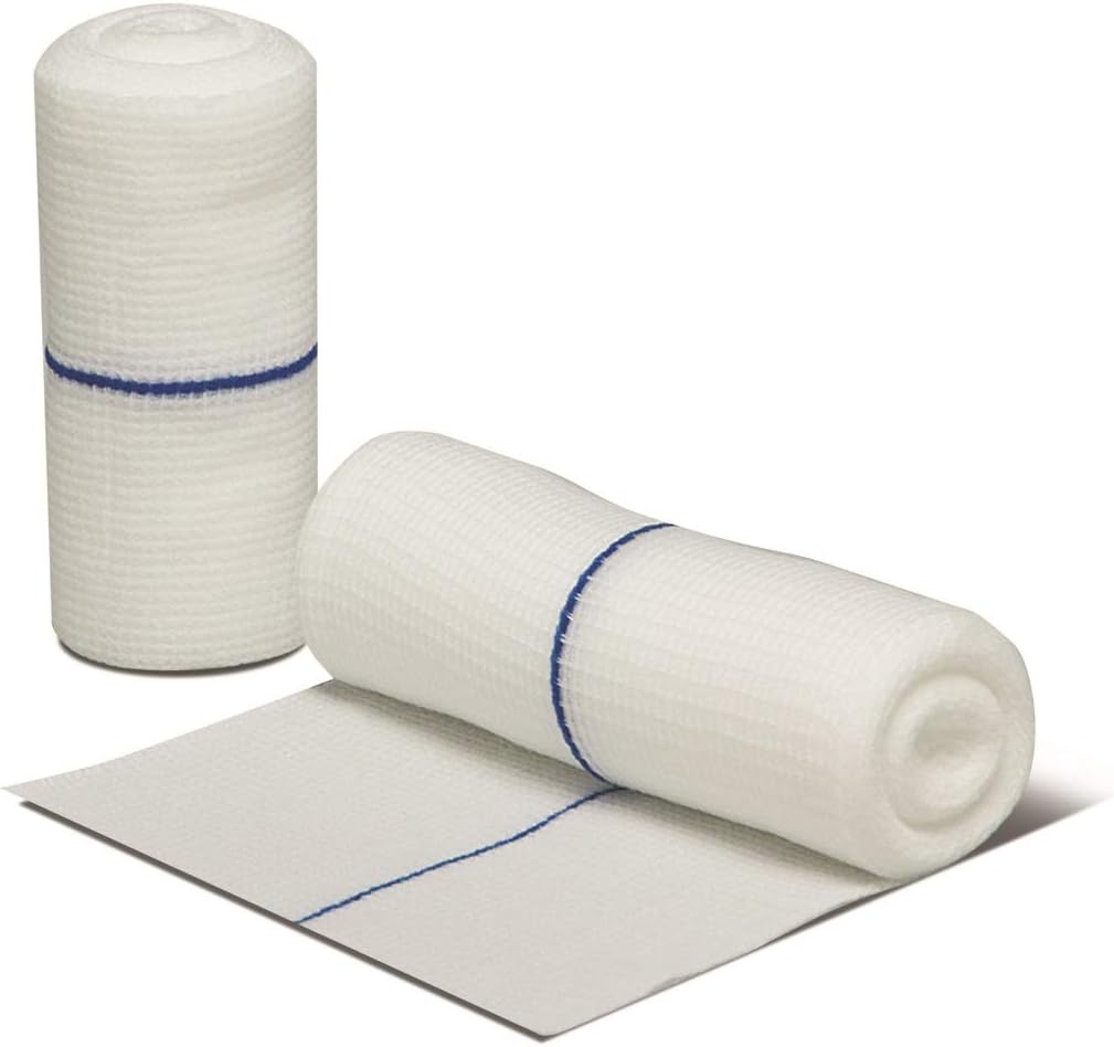 Sterile Gauze Roll Bandage Flexicon 4'' 12 Rolls/box