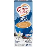 NES35170 - Liquid Coffee Creamer, French Vanilla Flavor .375 Oz. Individual Mini Cups Packed in Serving Pack