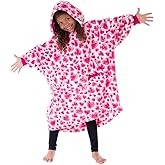 THE COMFY Dream Jr for Kids | Lightweight Microfiber Fleece Wearable Blanket with Hood & Pocket | Seen on Shark Tank