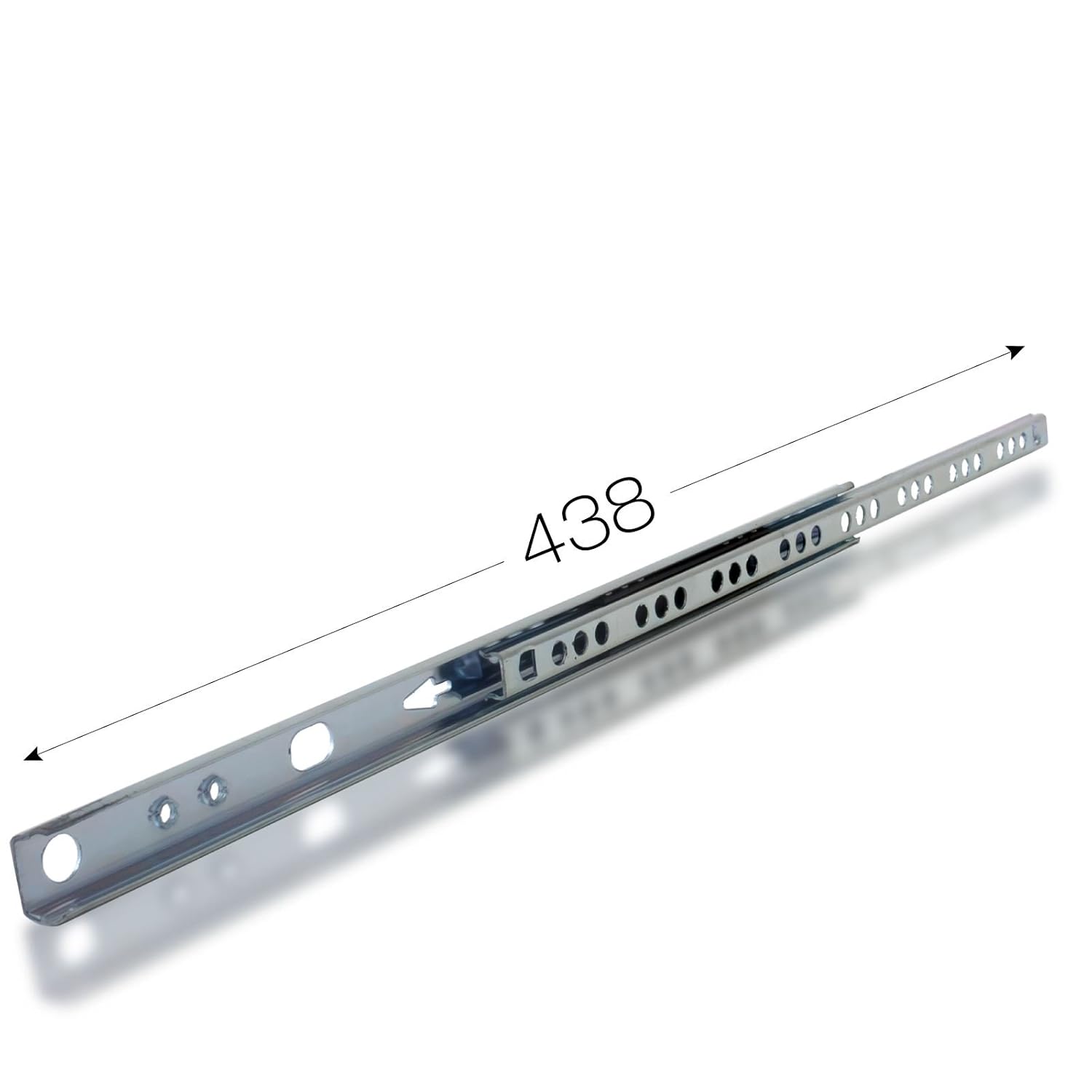 Pair of Drawer Runners 438mm Length 17mm Width Amazon.co.uk DIY & Tools