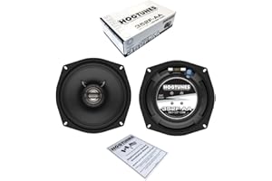 Hogtunes 352F-AA 5.25" Front Speakers (2 Pack), Fits 1998-2013 Harley-Davidson Motorcycles