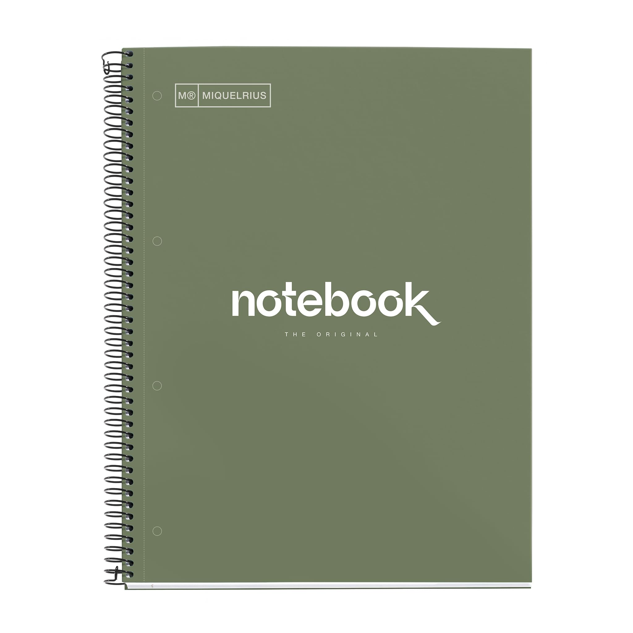 Miquelrius Spiral Notebook A4 Green