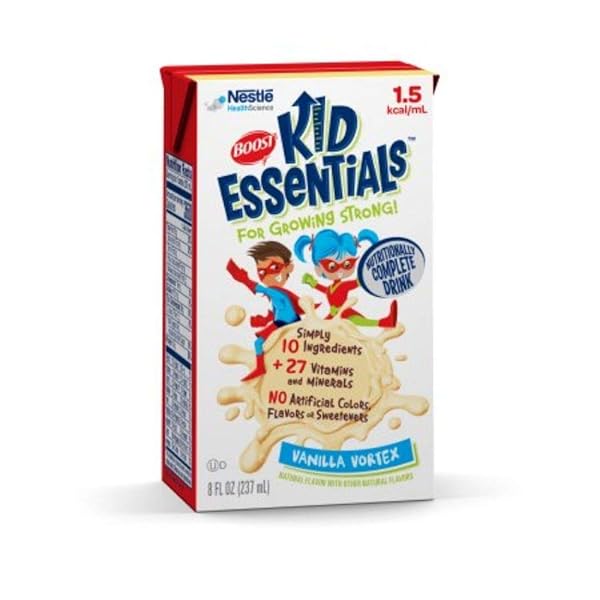 NESTLE BOOST KID ESSENTIALS 1.5 VANILLA 237ML – CASE OF 27 – MODEL 33540000