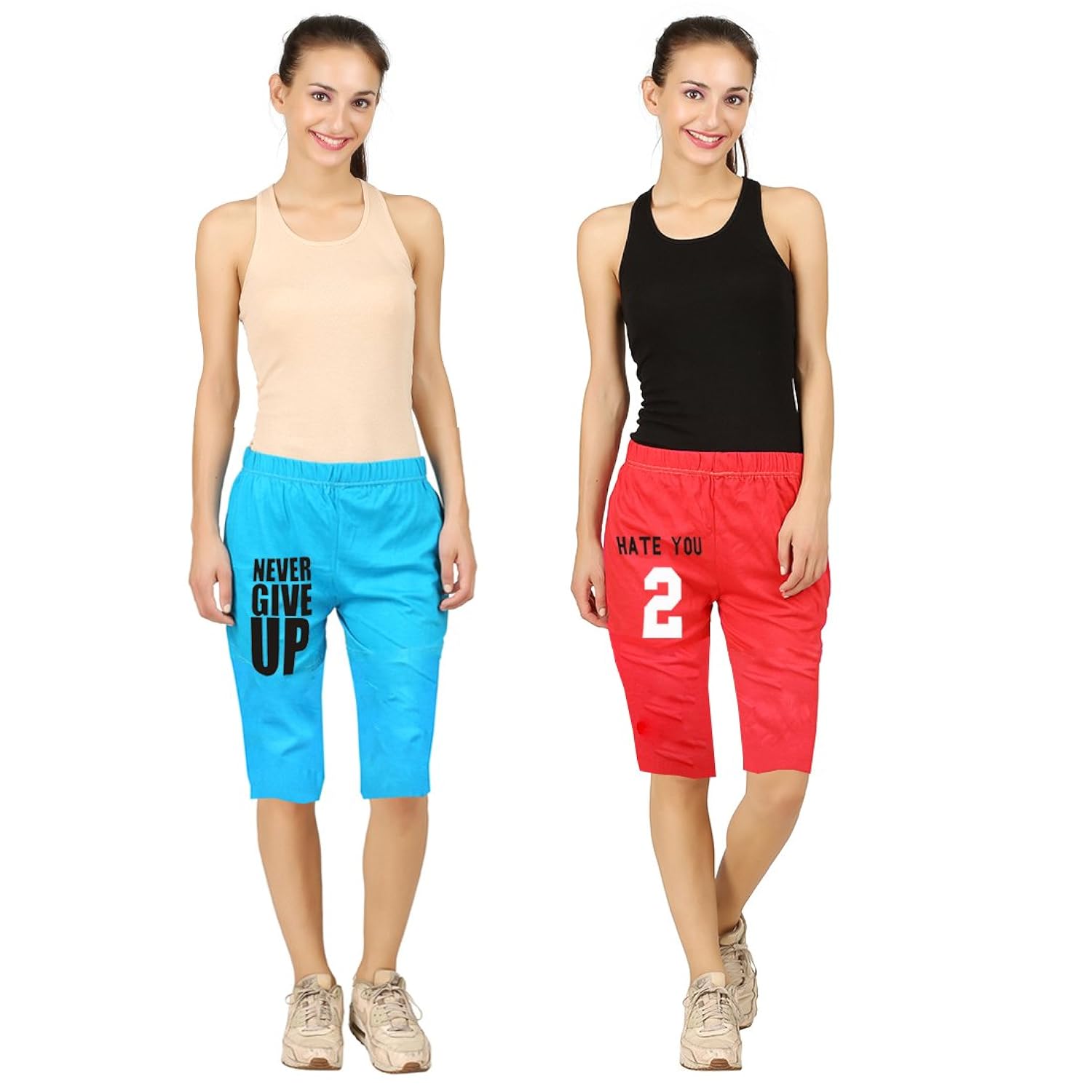 hotfits women's cotton capri