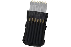 KURUGEILI Mini Crossbow Bolt Quiver Double-Sided Arm Guard Arrows Holder Can Hold 12pcs Mini Crossbow Arrows