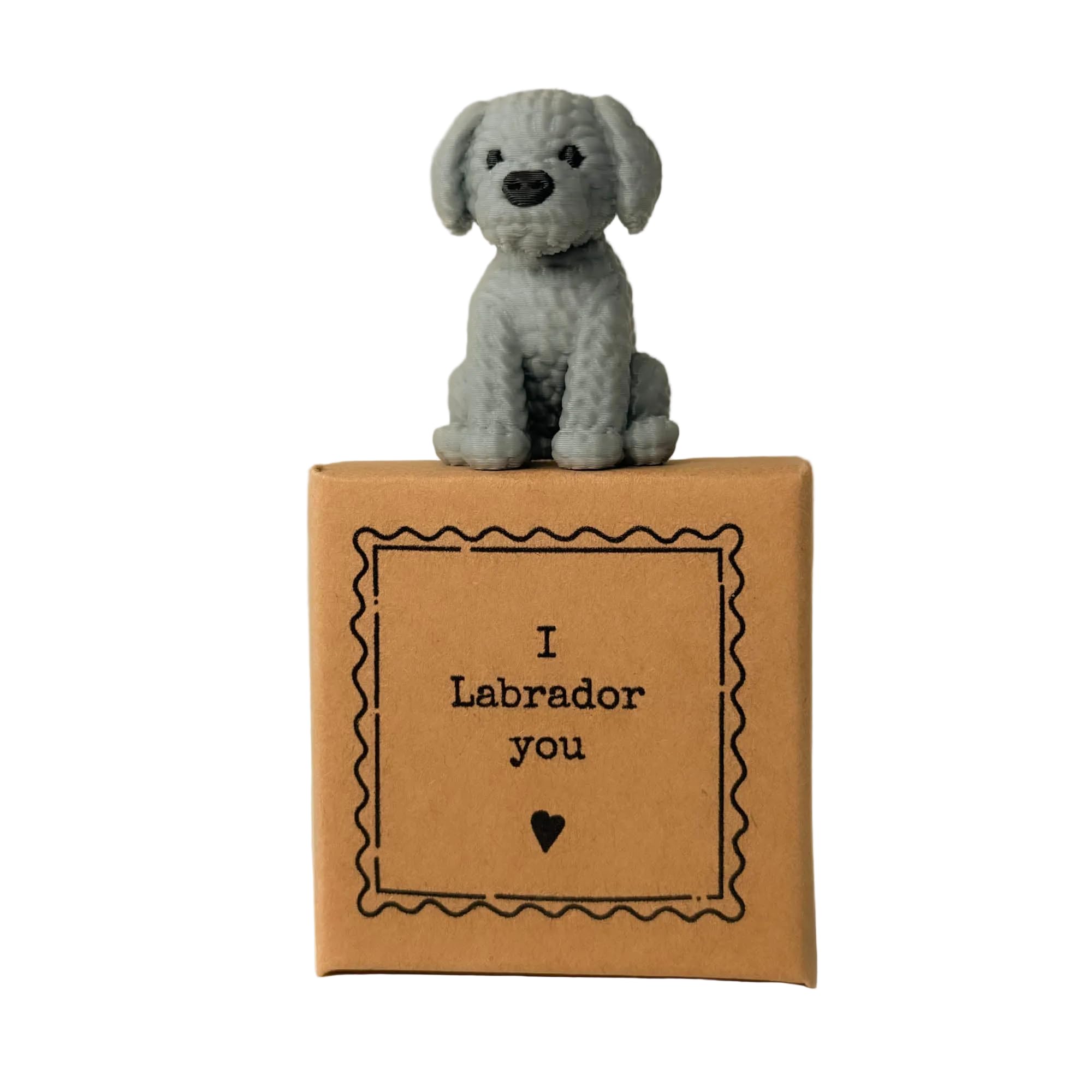 Image Industry I Labrador You - Tiny Little Gifts - Best Friend - Sentimental Gifts - Dog Lovers - Labrador (Silver) β image 1