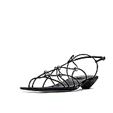 Sandals Open Toe Strappy Holiday Strap Black Shoes