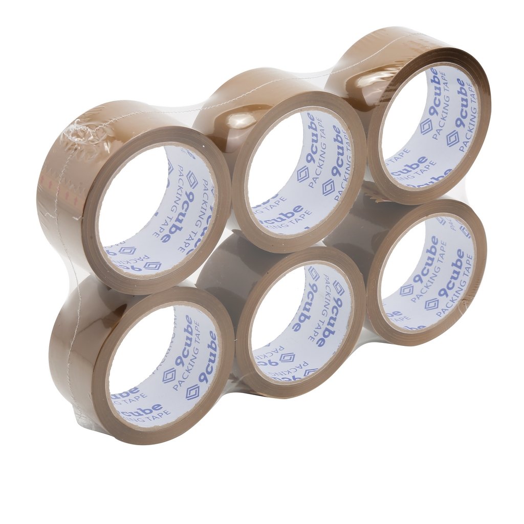 48mm x 66M 9Cube Strong Heavy Duty and Secure Adhesive Tape for Large