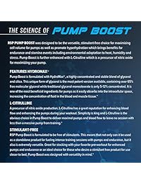 RSP Bomba Boost – estimulante libre pre entrenamiento bomba potenciador, óxido nítrico para...