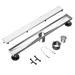 Neodrain 24-Inch Linear Shower Drain- with 2-in-1