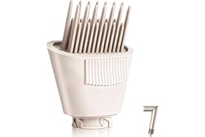 Wide Tooth Comb Attachment Nozzle for Shark XSKHD4WTCA FlexStyle, Pre-Styling Dryer Brush for Curly Coily Hair, Hair Styler A
