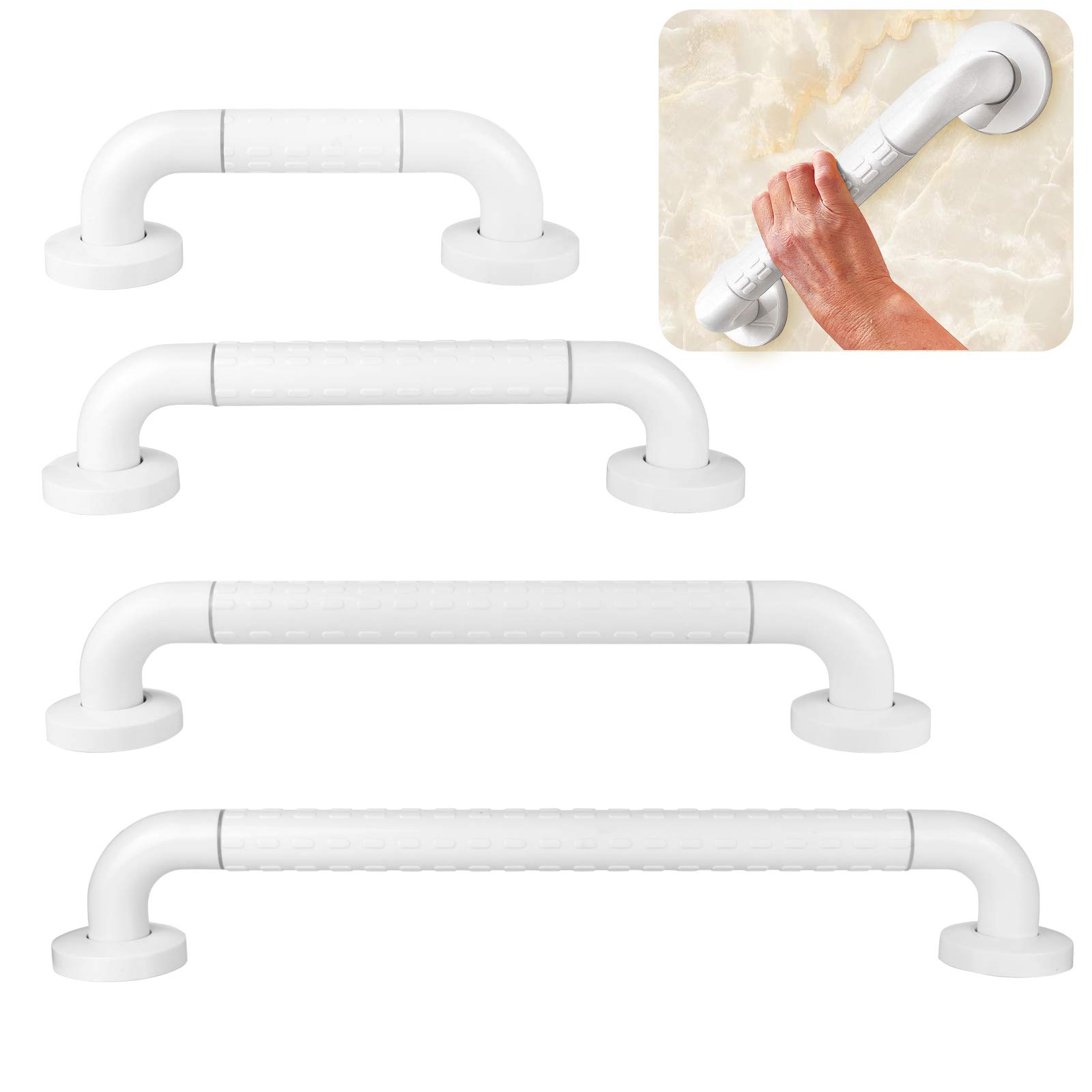 Bathroom Grab Disability Aids Grab Rails Mobility Aids Safety Hand Rail Support Non Skid for Elderly, Disabled, Senior