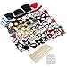 Tinksky Photo Booth Props 60pcs Kit for Wedding Party Birthdays Photobooth Dress-up Accessories & Party Favors
