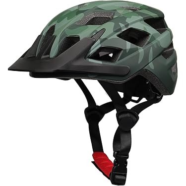 bike helmet mens cheap BOZTIY Bike Helmet Mountain Bike Helmets for Adult Men Women Cycling,  Lightweight, L Size, Gray (23.2 in