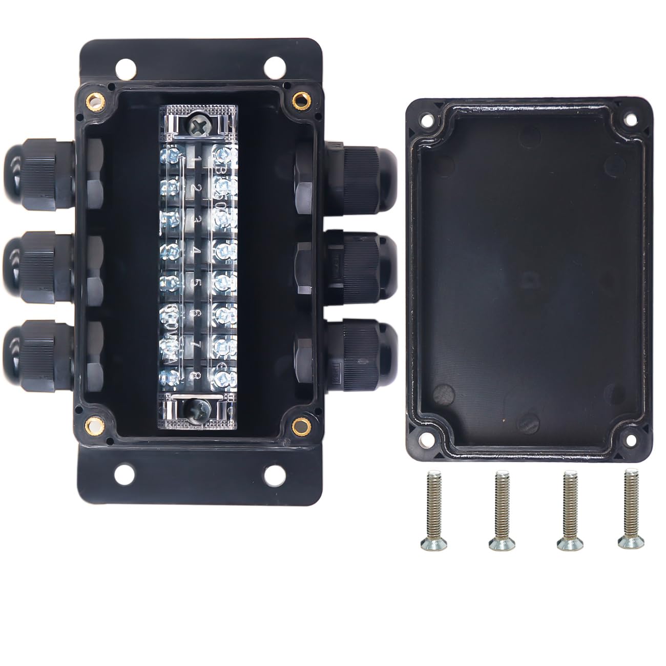 YETLEBOX Watertight Junction Box, IP67 Waterproof