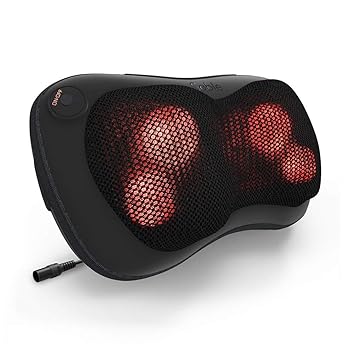 cojin de masaje shiatsu con infrarrojos