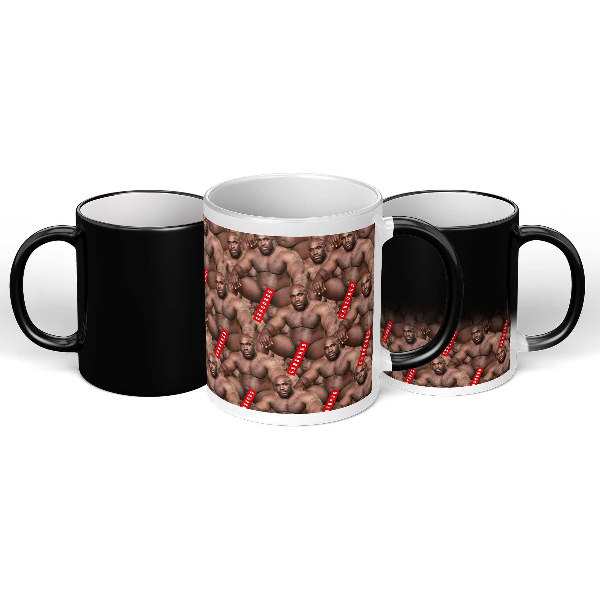 Print Maniacs Barry Wood Heat Change Mug Ultimate - Funny Rude Mug - Message Appears as it Heats - Perfect Novelty Gag Gift, Best Funny Gifts and Pride Accessories