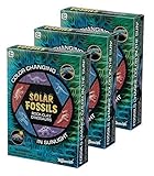 Solar Fossils - Color Changing Clay Dinosaurs - 3 Pack