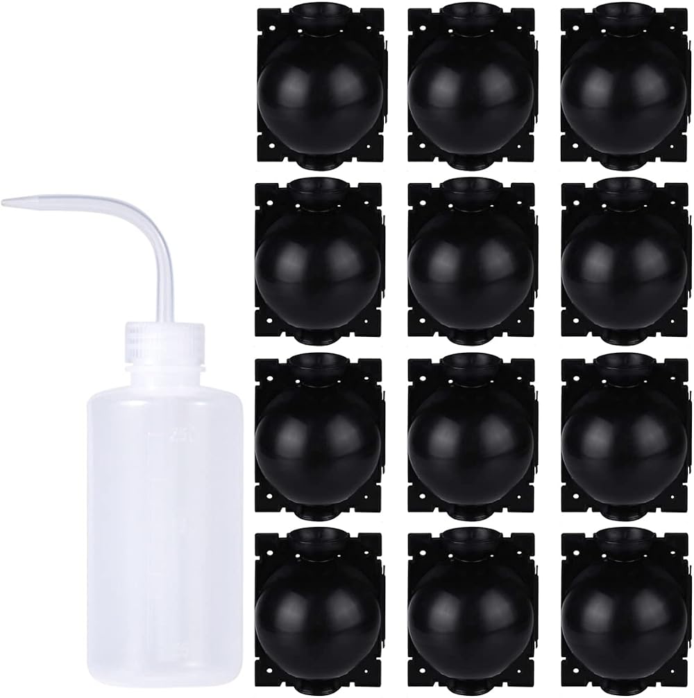 N/C Plant Rooting Device 12Pcs Grafting Kit with Water Bottle