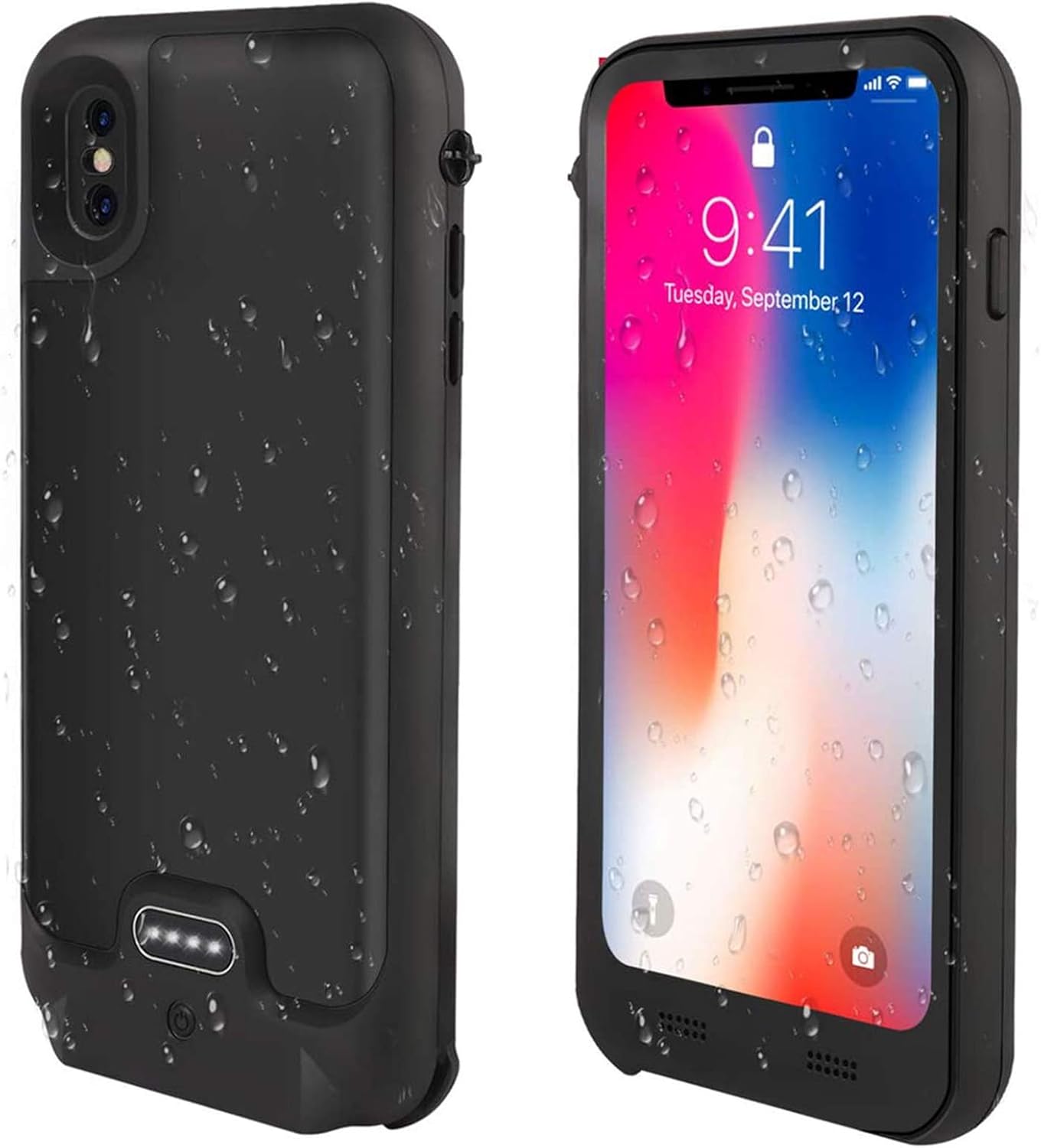 Metal Waterproof Battery Case Compatible with iPhone Amazon.co.uk