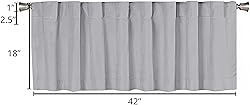Magic Drapes Window Treatment Valance