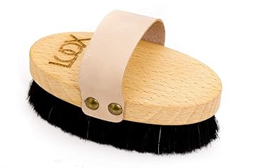 LUQX Ionic Body Brush Massagebürste, Klosterbürste Body Ionic Brush