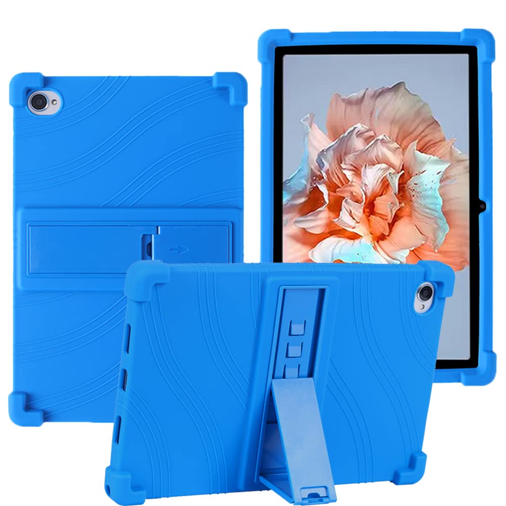YHFZR Case for Blackview Tab 15, Soft Kid Friendly Light Weight Build in Kickstand Protective Case for Blackview Tab 15 Tablet 10.5 Inch, Dark Blue