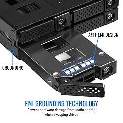 Kingwin U.2/U.3 NVMe Mobile Rack Cage with SlimSAS
