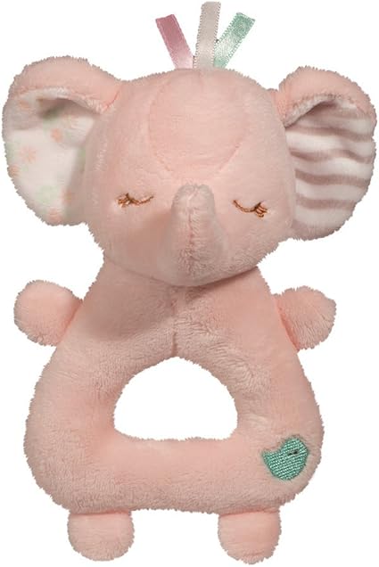 pink elephant baby toy