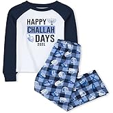 The Children's Place Baby and Family Matching Fleece Holiday Pajama Set