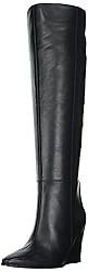 Vince Camuto Women's Tiasie Knee High Boot, Black, 11