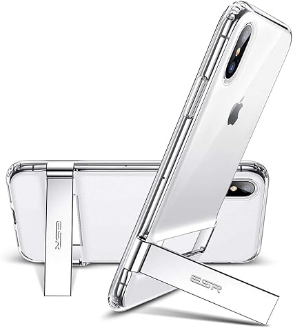 Amazon Com Esr Metal Kickstand Case For Iphone Xs Max Vertical